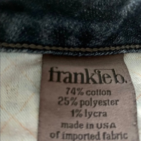 frankie b. women's 27 low rise bootcut jeans - Picture 5 of 9